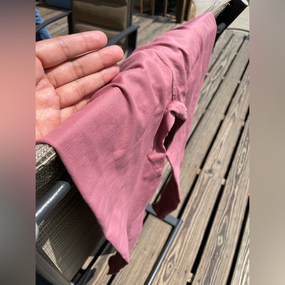 Free People mauve dusty rose karma leggings size medium large M/L NWOT - Picture 3 of 15